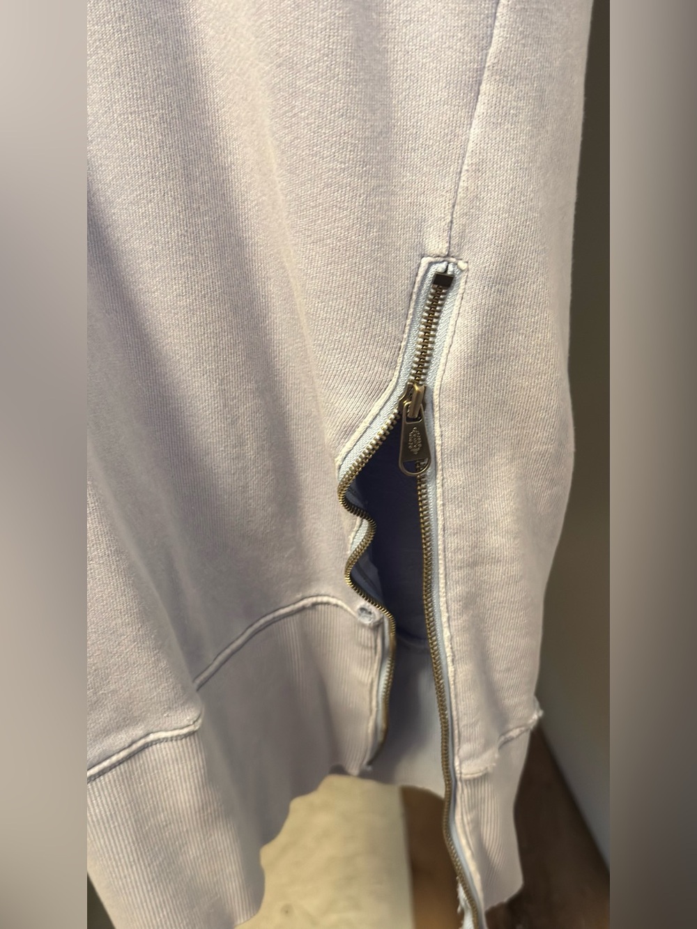 Free People Movement Spur Of The Moment Solid Hoodie Dress – Medium - Picture 3 of 6